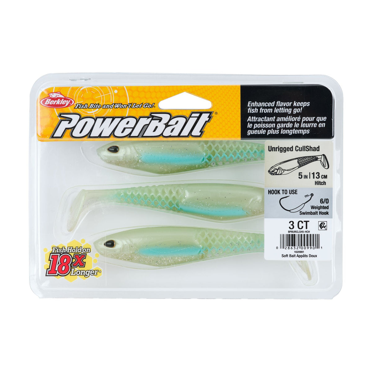 Berkley PowerBait® Unrigged CullShad