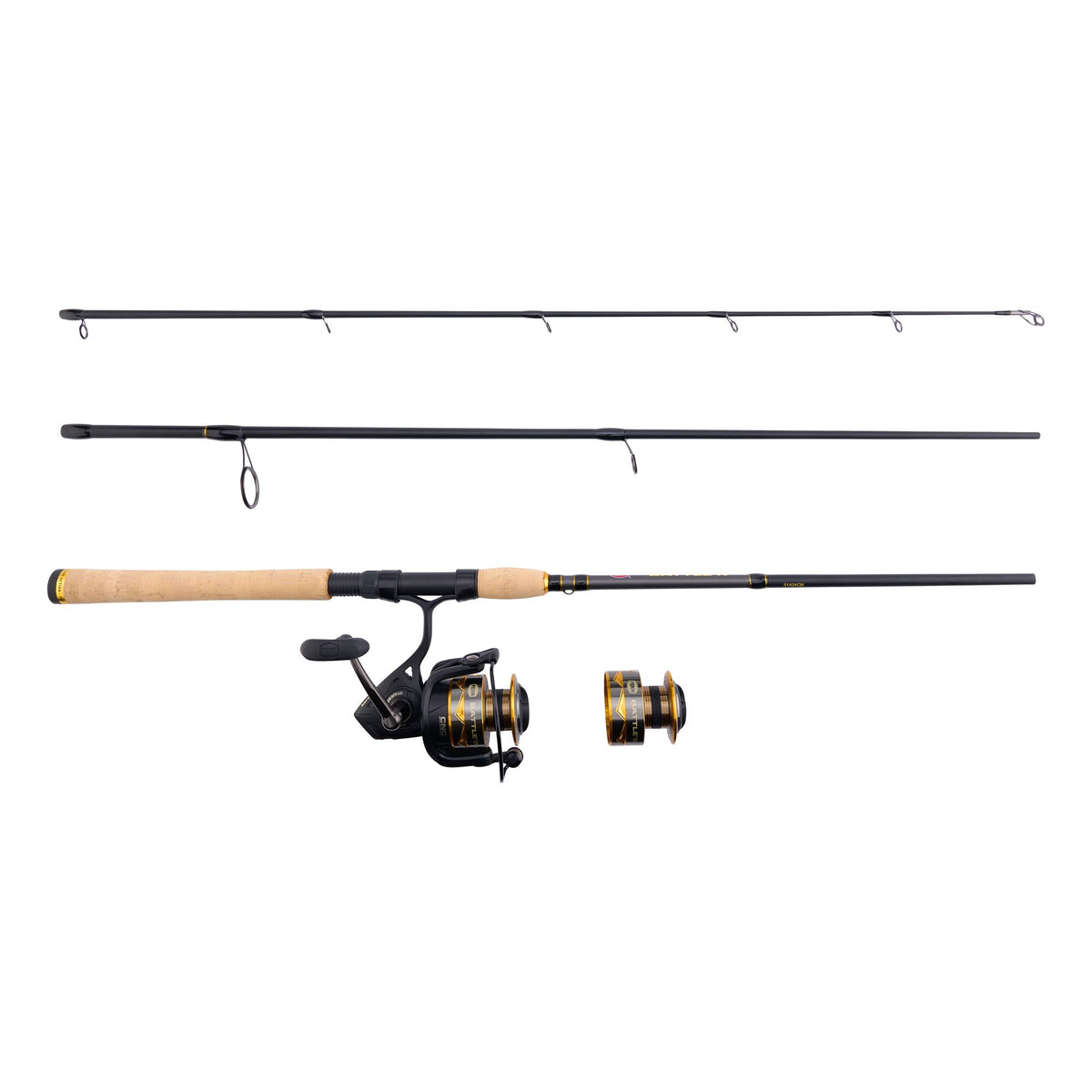 PENN Battle® IV Travel Spinning Combo