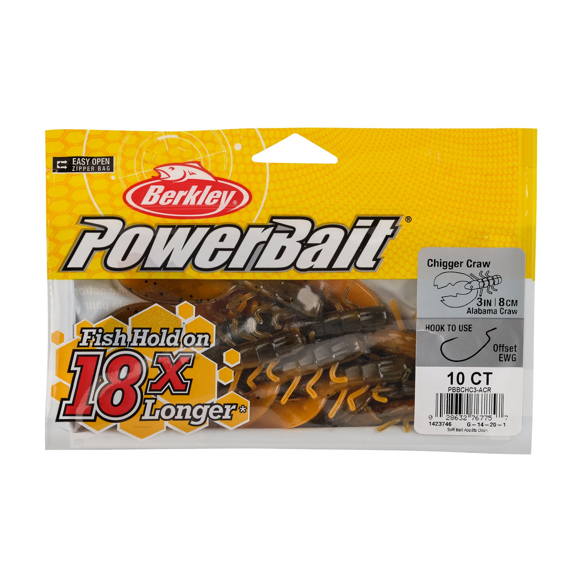Berkley PowerBait® Chigger Craw