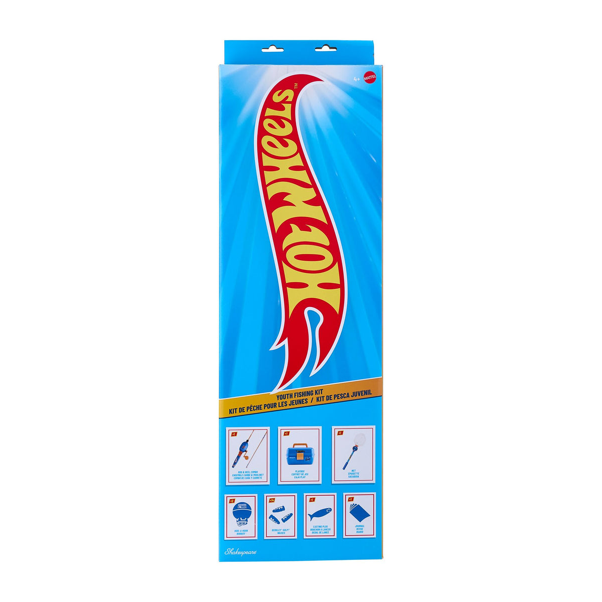 Shakespeare Mattel® Hot Wheels® Fishing Kit