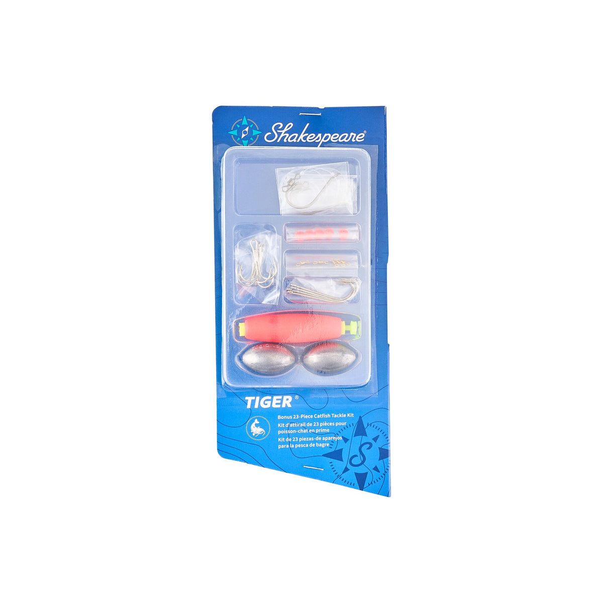 Shakespeare Tiger® Spinning Catfish Combo Kit